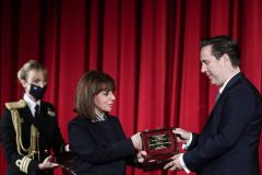 Με την Πρόεδρο της Δημοκρατίας