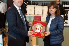 Με την Πρόεδρο της Δημοκρατίας