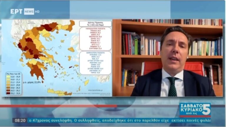 EΡΤ, «Σαββατοκύριακο από τις 5», Κοταρίδη, Δημογραφικό